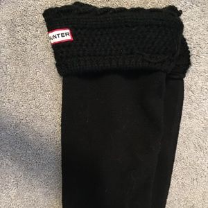 Hunter Boot Original Six-Stich Cable Boot Socks
